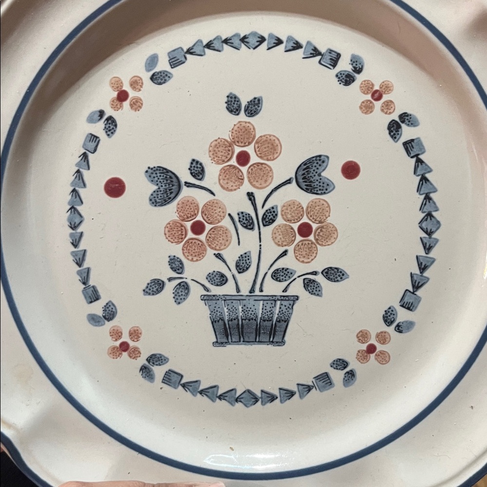 Hearthside Cumberland Brambleberry Dinner Plates 10 5/8" Set of 3 Stoneware Vtg - Picture 2 of 3